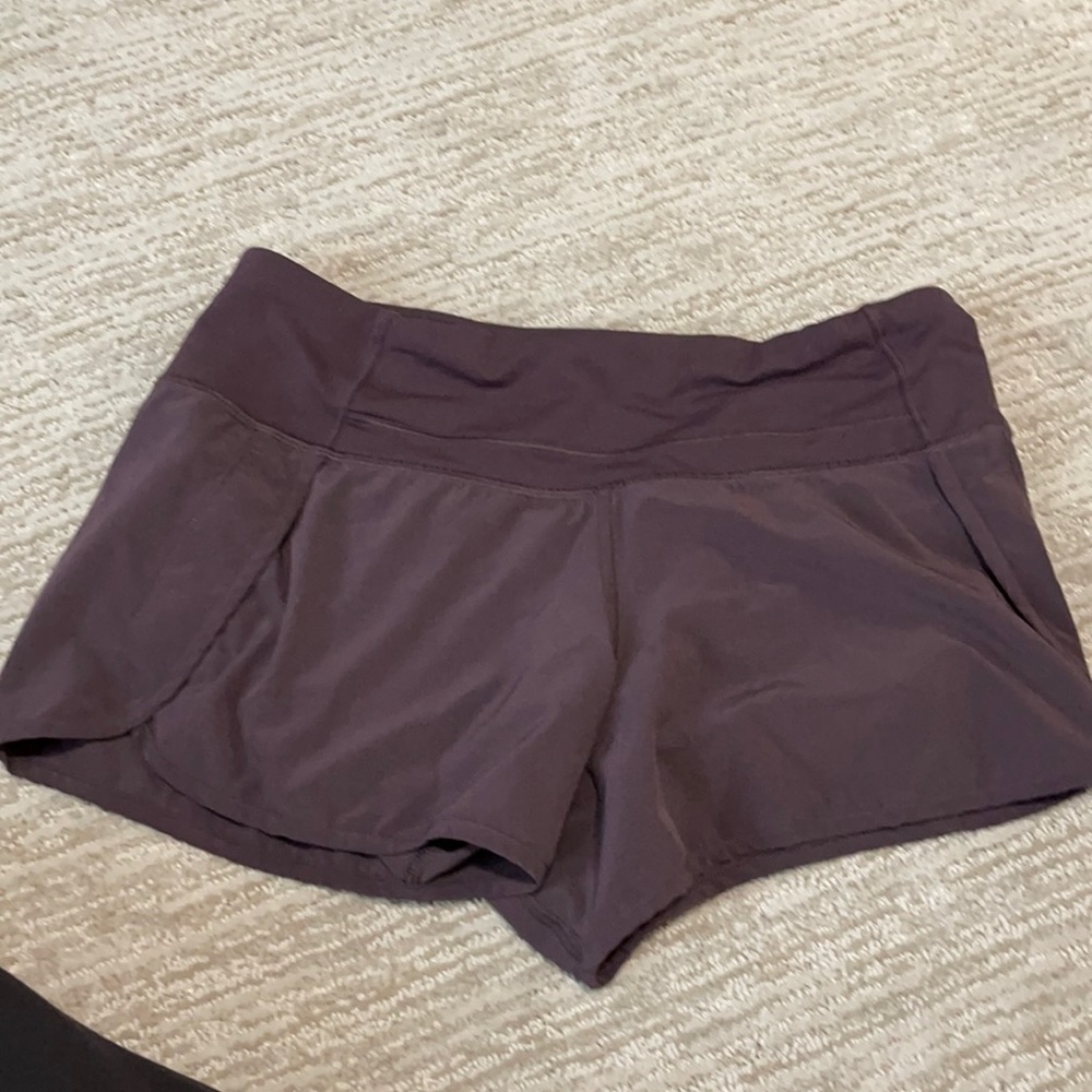 Like NEW LULULEMON running shorts. Size 6.